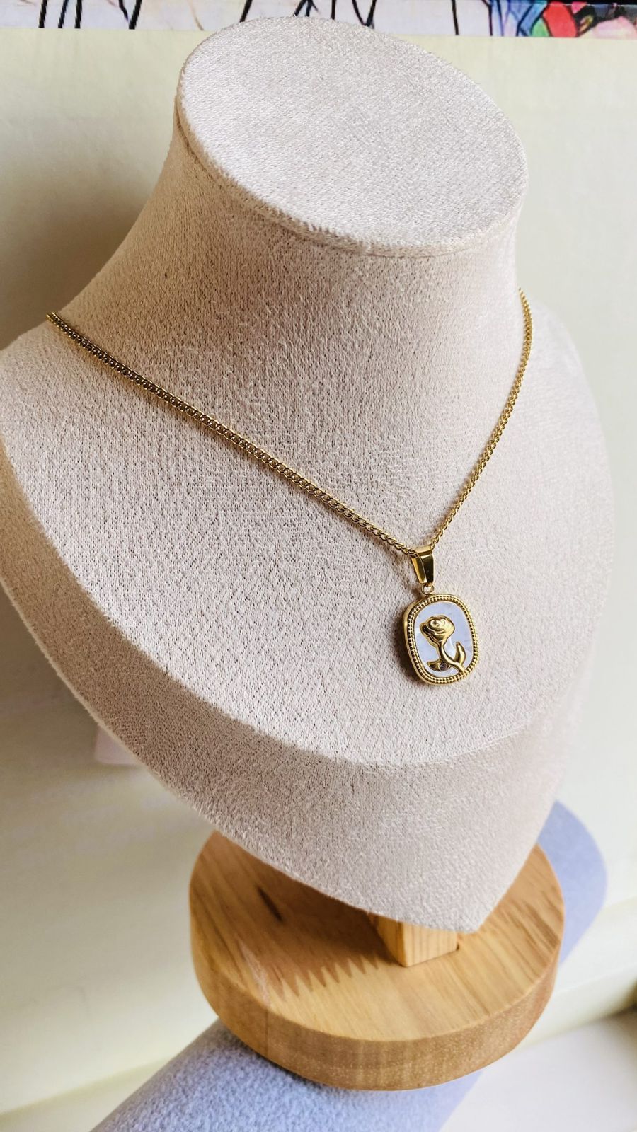 Rose Dainty Necklace