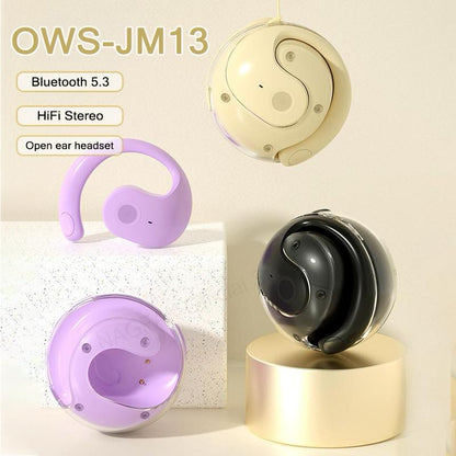 "TWS JM13 Earbuds: Comfortable, Waterproof, ANC"